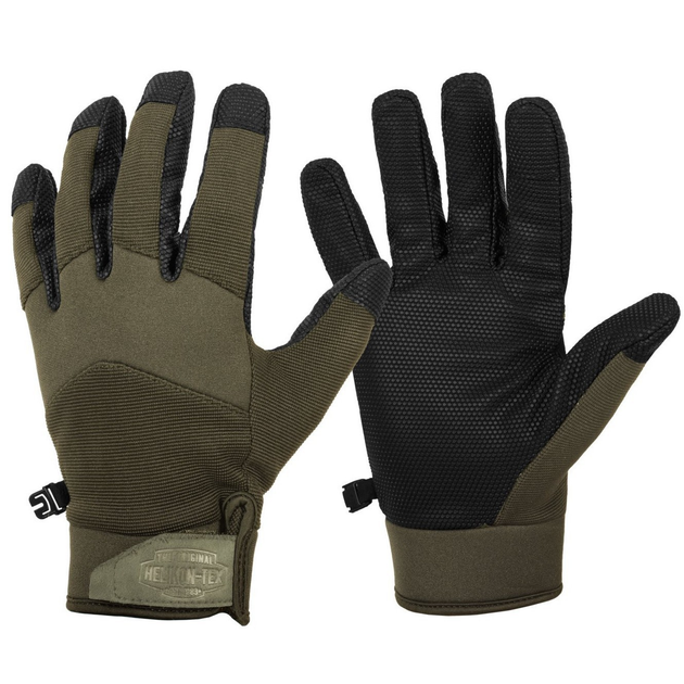 Зимние Тактические Перчатки Helikon Impact Duty Winter Mk2 Olive Green / Black S - изображение 2