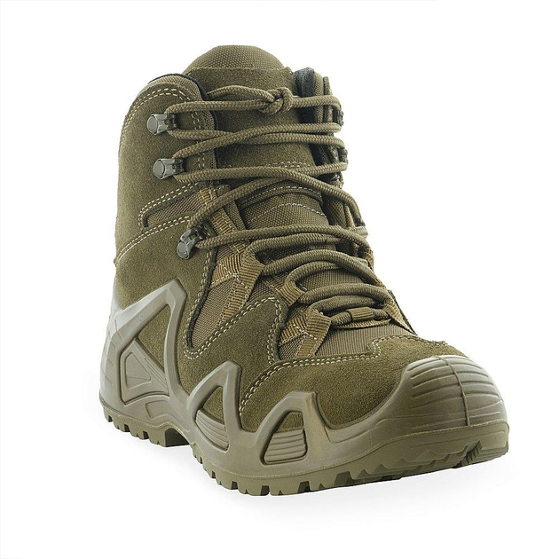 Ботинки армейские тактические Alligator Olive, военные берцы аллигатор, ботинки демисезонные кожаные 40 (OPT-41381) - изображение 2