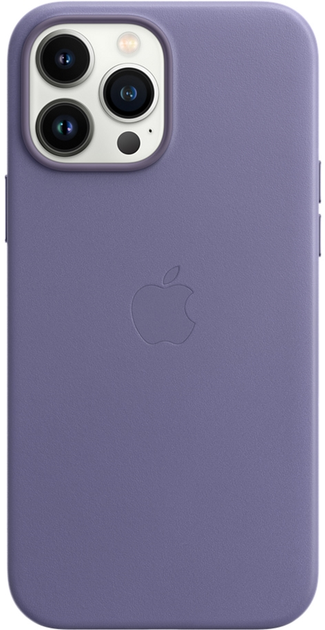 Etui Apple MagSafe Leather Case do Apple iPhone 13 Pro Max Wisteria (MM1P3) - obraz 2