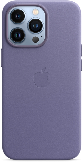 Etui Apple MagSafe Leather Case do Apple iPhone 13 Pro Wisteria (MM1F3) - obraz 4
