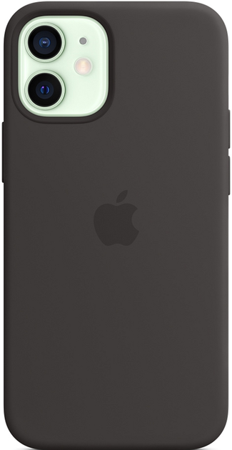 Etui Apple MagSafe Silicone Case do Apple iPhone 12 mini Black (MHKX3) - obraz 2