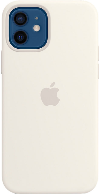Etui Apple MagSafe Silicone Case do Apple iPhone 12/12 Pro White (MHL53) - obraz 1