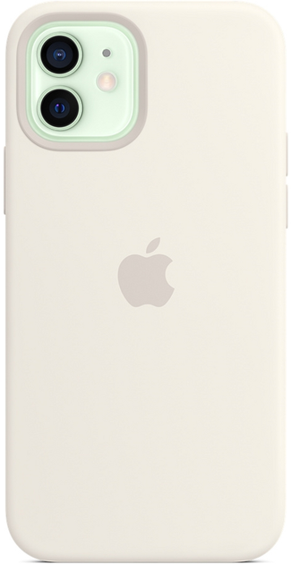 Etui Apple MagSafe Silicone Case do Apple iPhone 12/12 Pro White (MHL53) - obraz 2