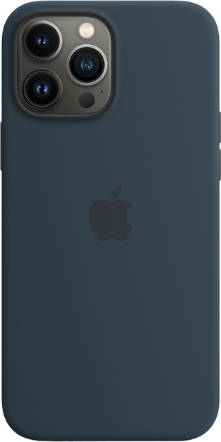 Панель Apple MagSafe Silicone Case для Apple iPhone 13 Pro Max Abyss Blue (MM2T3) - зображення 1