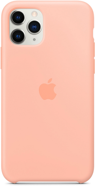 Etui Apple Silicone Case do Apple iPhone 11 Pro Grapefruit (MY1E2) - obraz 2