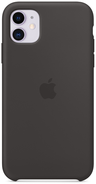 Etui Apple Silicone Case do Apple iPhone 11 Black (MWVU2) - obraz 5