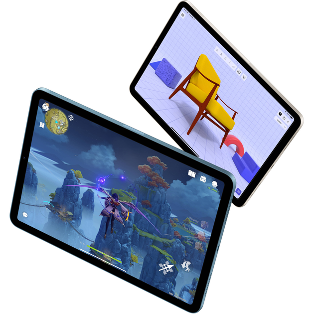 Tablet Apple iPad Air 10.9" M1 Wi-Fi + Cellular 64GB Blue (MM6U3F) - obraz 4