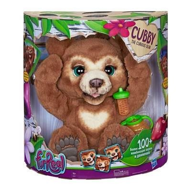 Интерактивная игрушка Hasbro мишка Кабби Furreal Cubby – игрушки с ...