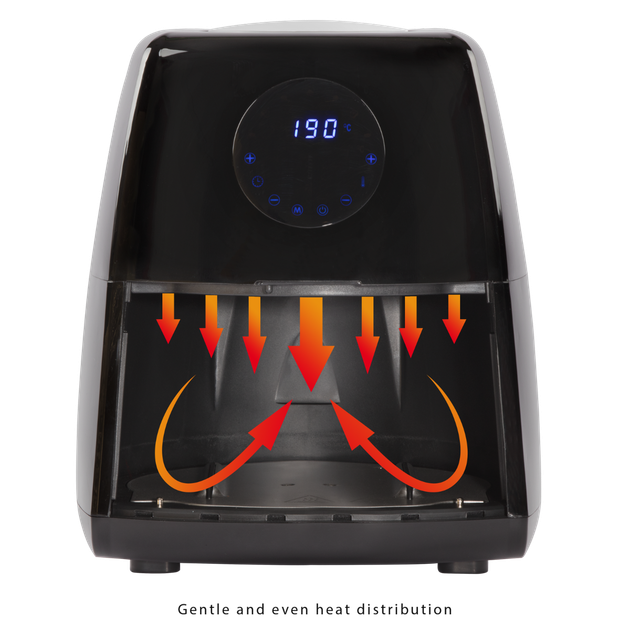 Фритюрница ProfiCook PC-FR 1147 H нержавеющая сталь/черный - Фото 3 Фритюрница ProfiCook PC-FR 1147 H нержавеющая сталь/черный - изображение 3