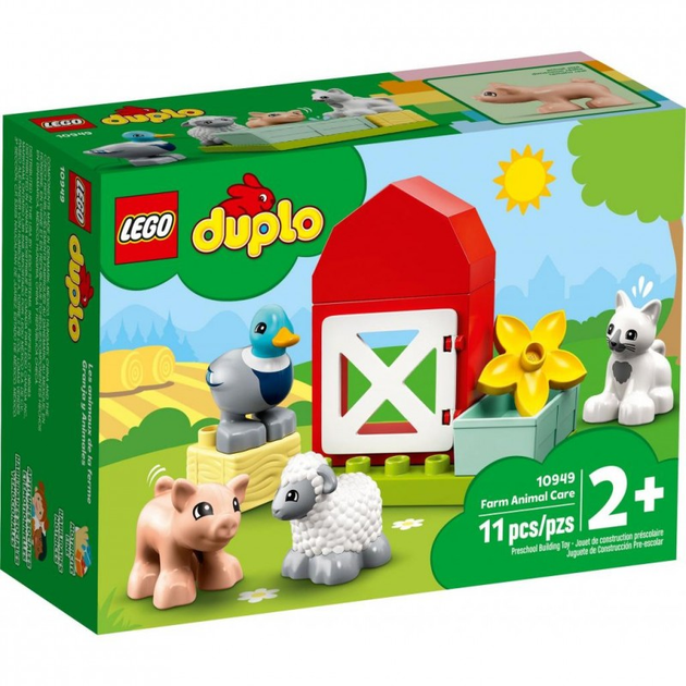 Конструктор LEGO Duplo Уход за животными на ферме (10949) – фото ...
