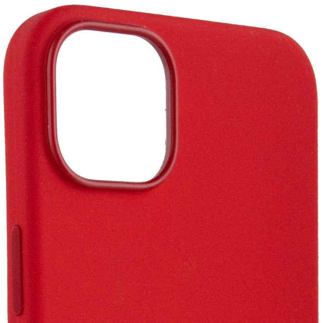 Чехол Epik Silicone case AAA full with Magsafe для Apple iPhone 12 Pro / 12 Красный / Red - изображение 3