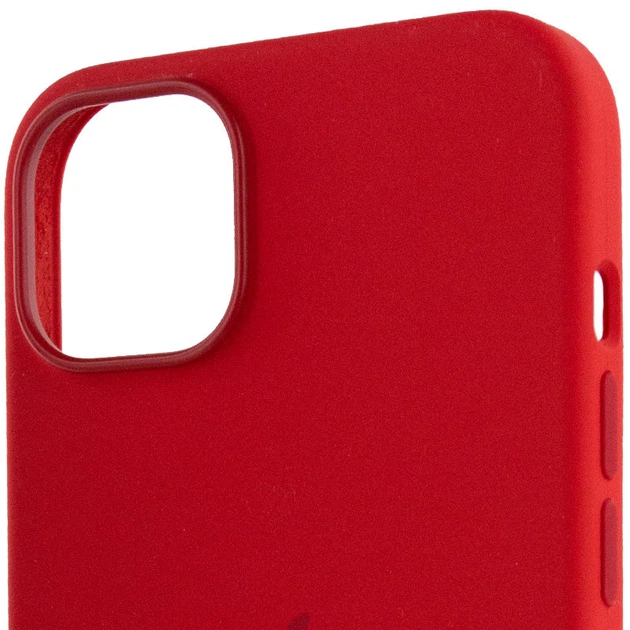 Чехол Epik Silicone case AAA full with Magsafe для Apple iPhone 12 Pro / 12 Красный / Red - изображение 4