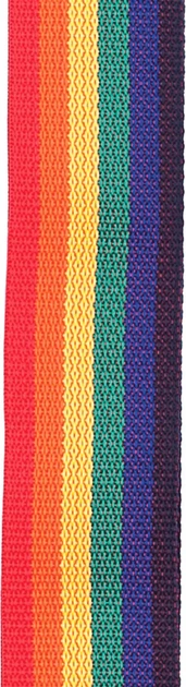 Гитарный ремень D'Addario PWS111 PolyPro Guitar Strap Rainbow - изображение 3