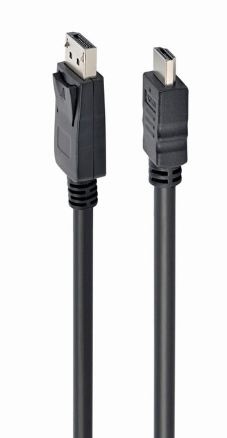Кабель Cablexpert DisplayPort - HDMI 1 м (CC-DP-HDMI-1M) - зображення 1