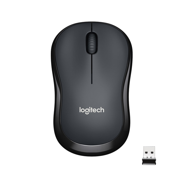 Миша Logitech M220 Silent Wireless Black (910-004878) - зображення 1