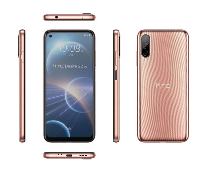 Смартфон HTC Desire 22 Pro 5G 8/128GB Gold – фото, отзывы ...