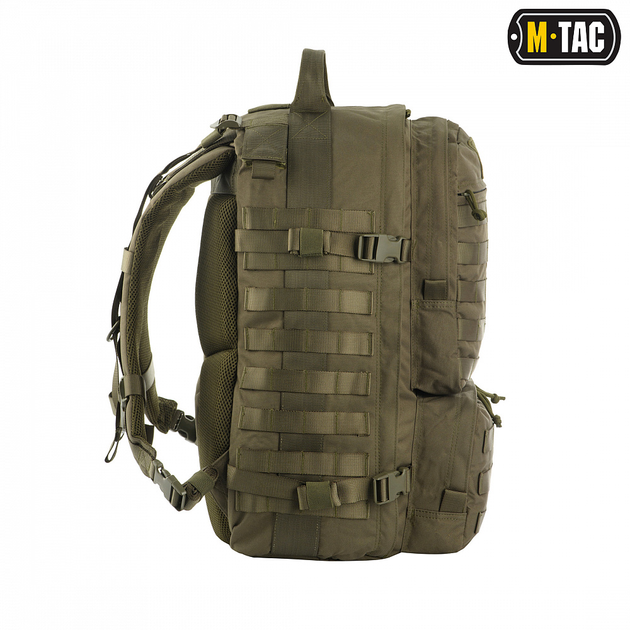 Рюкзак тактический армейский военный M-Tac Trooper Pack 50л оливковый TR_10301048 - изображение 2