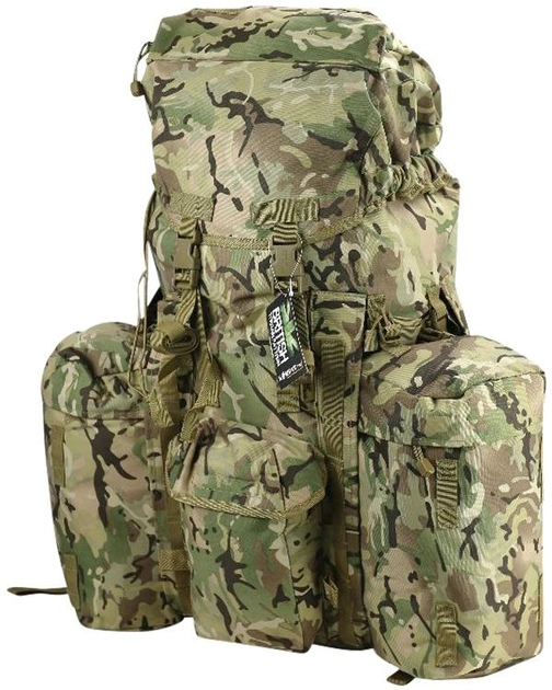 Рюкзак тактичний армійський військовий KOMBAT UK Full size PLCE system 120л мультікам TR_kb-fsplces-btp - зображення 1