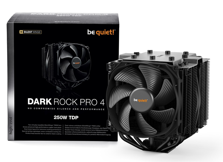Chłodzenie be quiet! Dark Rock Pro 4 (BK022) - obraz 2