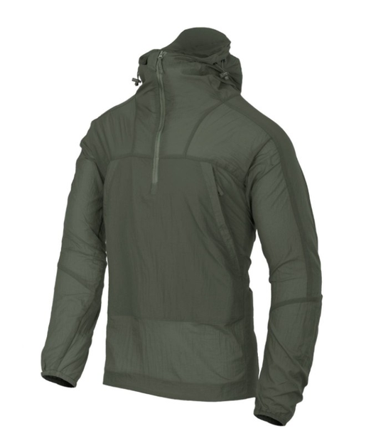 Куртка Windrunner Windshirt - Windpack Nylon Helikon-Tex Alpha Green (Сірий) XL - зображення 1