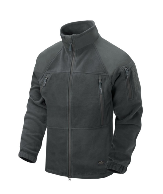 Куртка толстовка флисовая Stratus Jacket - Heavy Fleece Helikon-Tex Shadow Grey XS Тактическая мужская - изображение 1