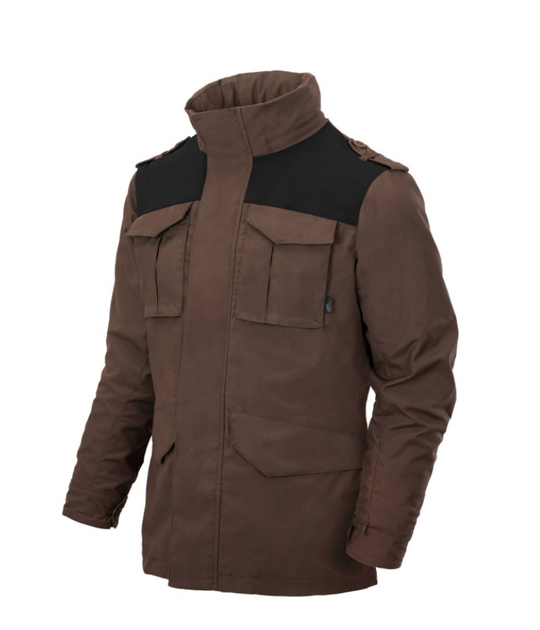 Куртка Covert M-65 Jacket Helikon-Tex Earth Brown/Black XL Тактическая мужская - изображение 1