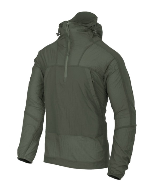 Куртка Windrunner Windshirt - Windpack Nylon Helikon-Tex Alpha Green (Сірий) XXL Тактична - зображення 1