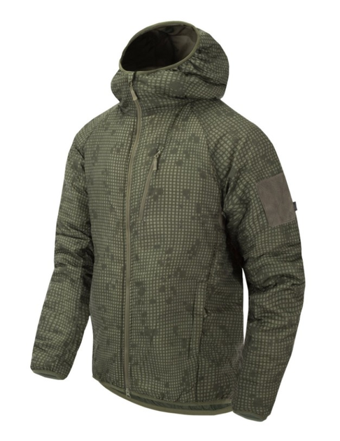 Куртка Wolfhound Hoodie - Climashield Apex 67G Helikon-Tex Desert Night Camo S Тактическая - изображение 1