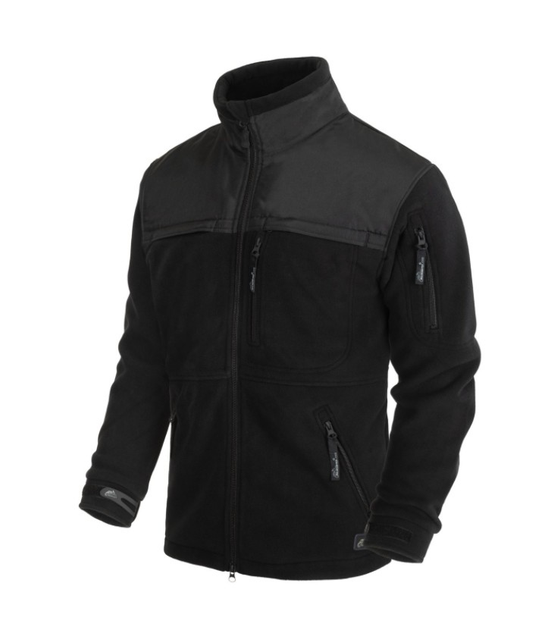 Куртка флісова Defender Jacket - Fleece Helikon-Tex Black L Тактична - зображення 1