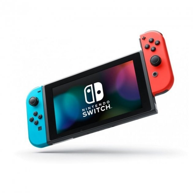 Nintendo Switch Nintendo Switch HAD-S-KABAH Игровая консоль Nintendo Switch V2 Red/Blue (HAD-S-KABAH