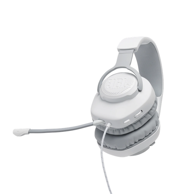 Навушники JBL Quantum 100 White (JBLQUANTUM100WHT) - зображення 6
