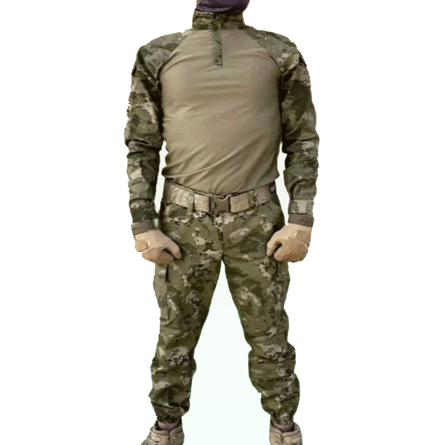 Тактичний костюм убакс та штани мультикам для ЗСУ розмір М (48) - зображення 1