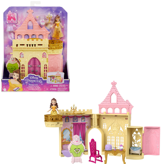 Замок принцессы Disney Princess с мини-куклой (HLW92) – игрушки с ...