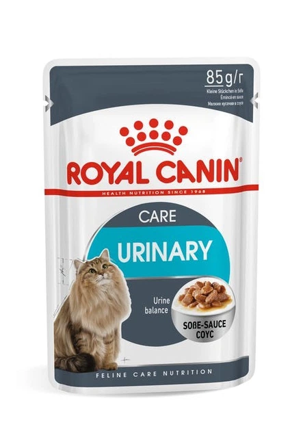 Упаковка вологого корму для дорослих кішок Royal Canin Urinary Care з метою профілактики сечокам'яної хвороби 85 г х 12 шт (9003579000359) - зображення 3