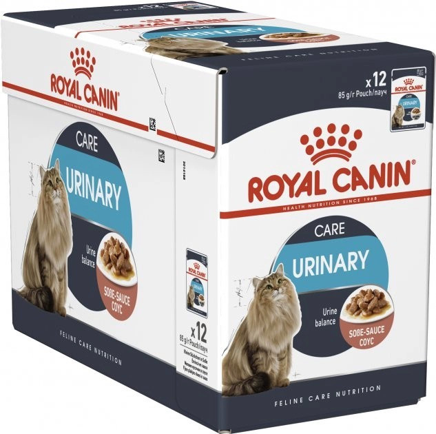 Вологий корм для дорослих кішок Royal Canin Urinary Care з метою профілактики сечокам'яної хвороби 85 г х 12 шт (9003579000359) - зображення 1