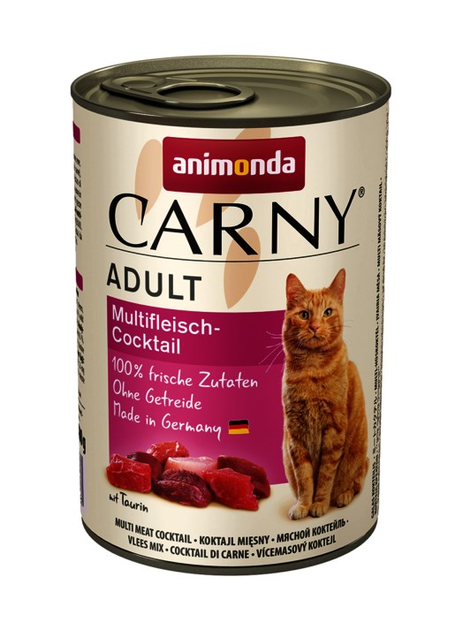 Mokra karma dla kotów ANIMONDA Carny Koktajl mięsny - puszka 200g (4017721837026) - obraz 1