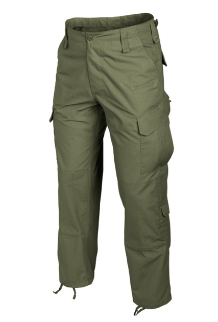 Брюки (Ріпстоп) CPU Polycotton Ripstop Helikon-Tex Olive Green L Тактичні чоловічі - зображення 1