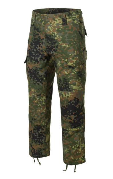 Штаны (Рипстоп) CPU Polycotton Ripstop Helikon-Tex Flecktarn XXL Тактические мужские - изображение 1