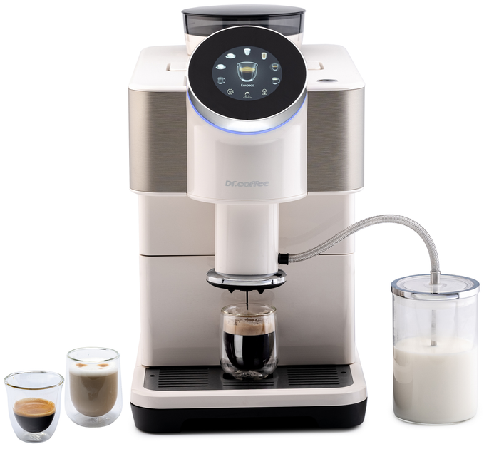 Кавомашина Dr. Coffee H2 білий - зображення 4