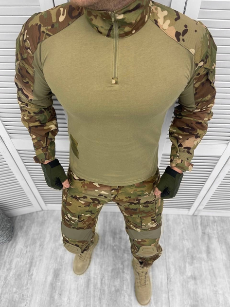 Костюм военный 3В1 (наколенники + штаны + убакс) мультикам рип-стоп XL - изображение 2