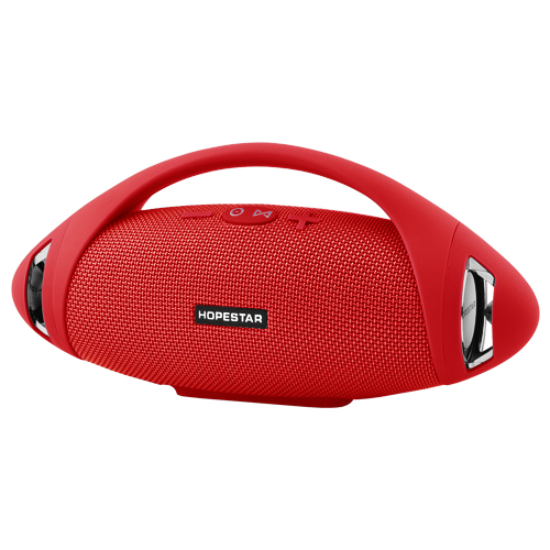Портативная колонка HOPESTAR H37, Bluetooth, радио, PowerBank, speakerphone, красный - изображение 2