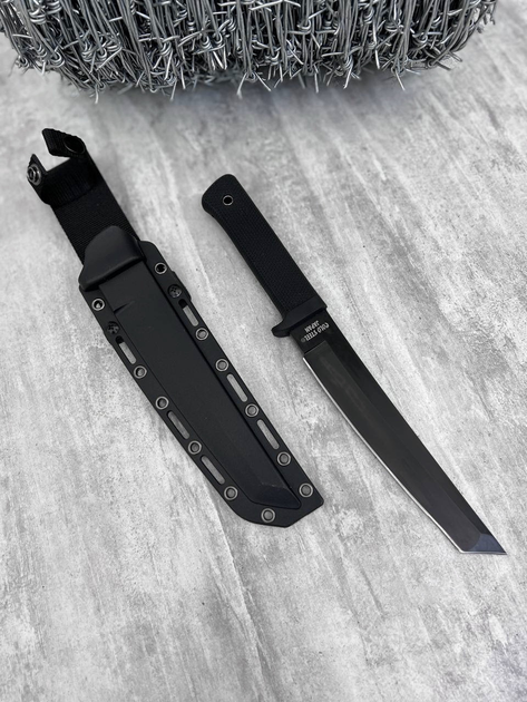 Ніж мисливський тактичний туристичний Tanto black - зображення 2