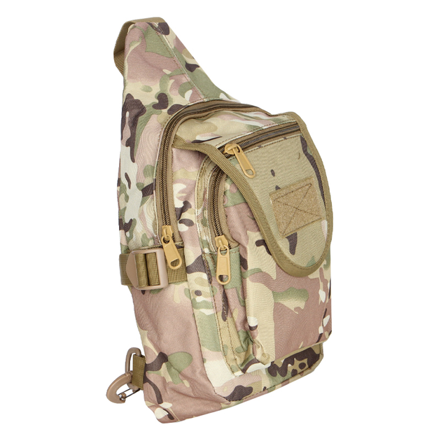 Рюкзак тактический на одно плечо AOKALI Outdoor A32 Camouflage CP - зображення 2