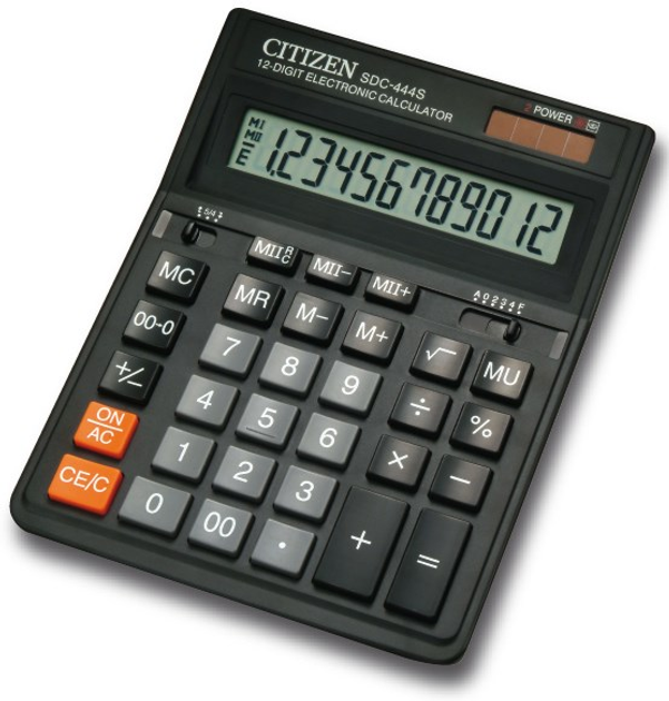 Калькулятор електронний Citizen SDC-444S - зображення 1