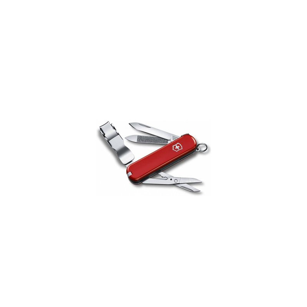 Ніж Victorinox NailClip 580, 65 мм, червоний (0.6463) - зображення 1