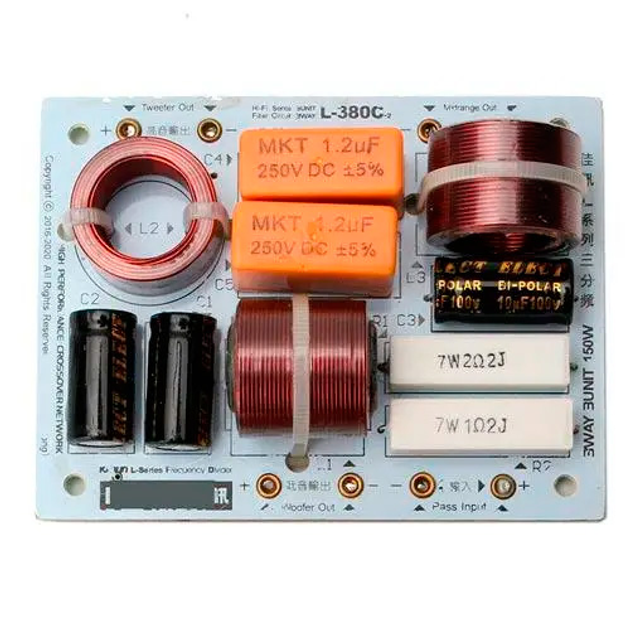 Кроссовер фильтр 3х-полосный пассивный для акустики Hi-Fi 150Вт L-380C ...
