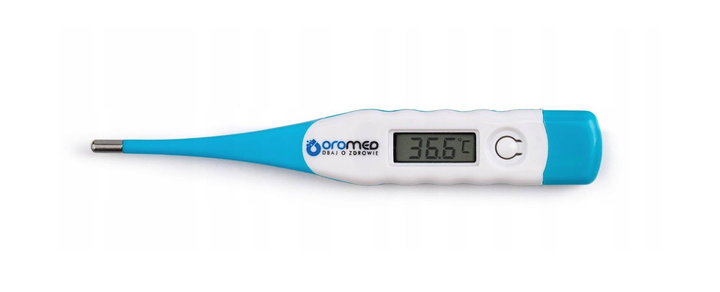 Цифровой термометр Oromed Oro-Flexi Blue, для детей и взрослых - изображение 1