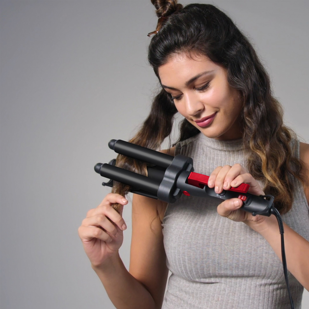 Lokówka do kręcenia włosów Revlon Wave Master - Jumbo Waver (RVIR3056UKE) - obraz 5