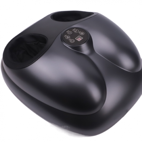 Массажер для ног Black Owl Shiatsu Foot Massager Массажер для стоп ног роликовый компрессионный с прогревом Черный - изображение 6