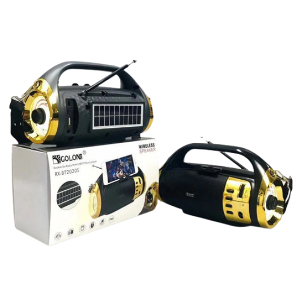 Радиоприемник Golon RX BT2020S 3-полосный (FM/AM/SW) аккумуляторный с поддержкой USB, SD карт памяти TF, AUX - изображение 2
